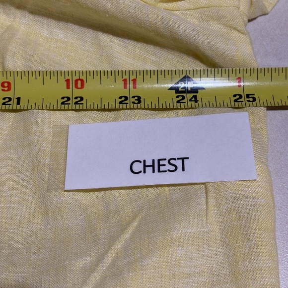 Susan Graver Women Linen LongSleeve Tunic Button Up Shirt XLP Breathable Coastal - Picture 6 of 9